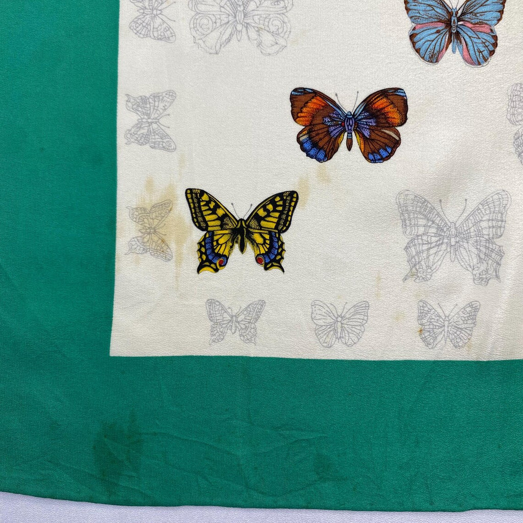 Vintage Gucci Silk Scarf / Muffler / Neck Scarf