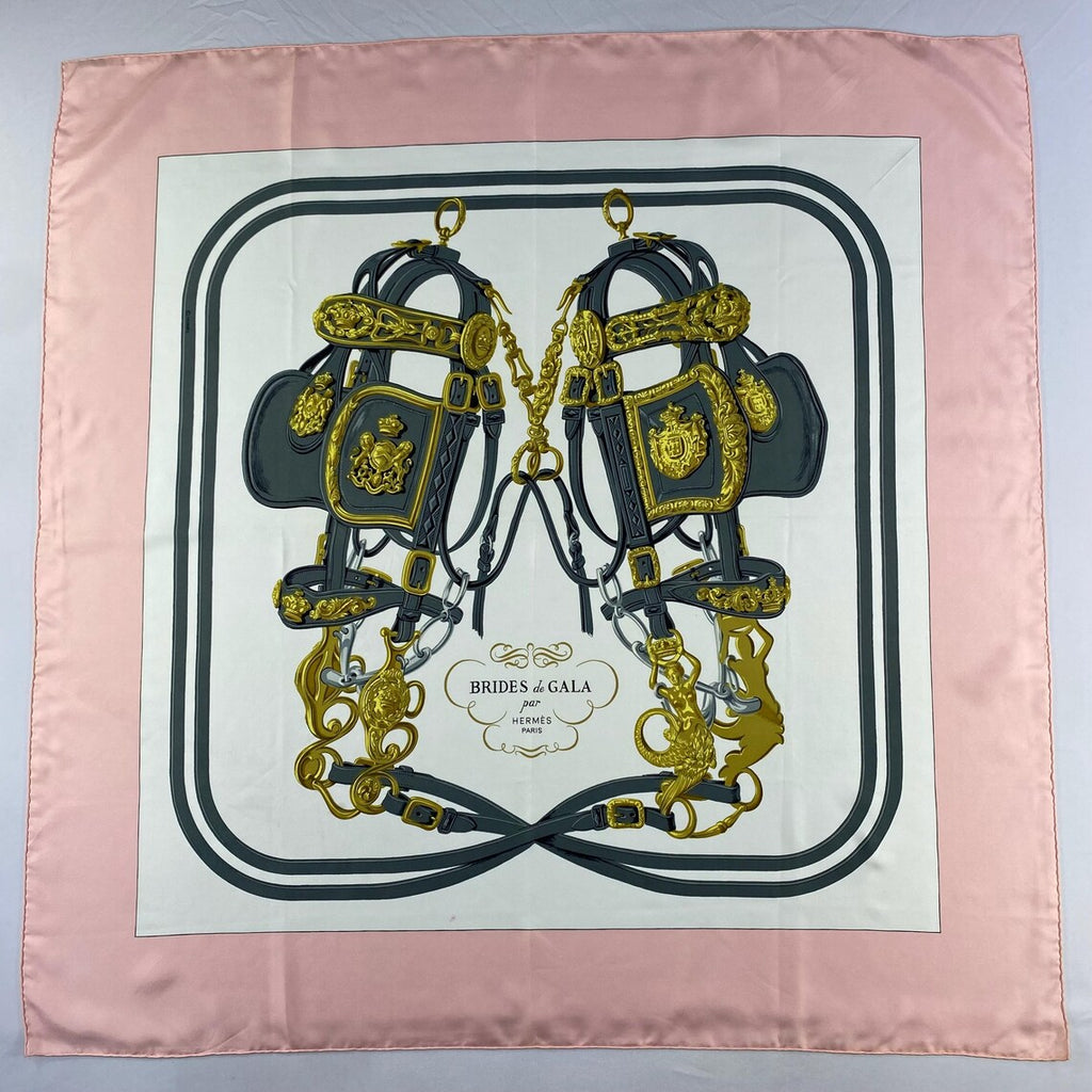 Vintage Hermès “Brides de Gala” Silk Scarf