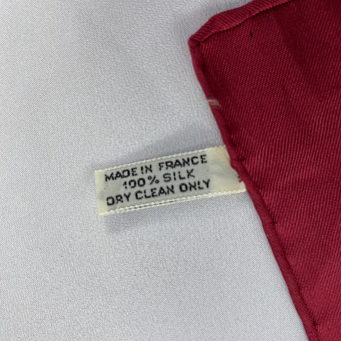 Vintage Hermès “Qu'Importe le Flacon” Silk Scarf